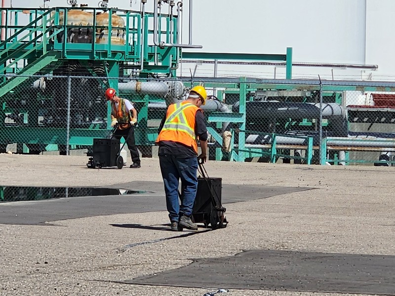 Professional Crack Filling